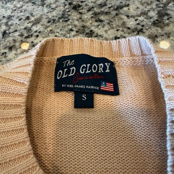 Kiel James Patrick Old Glory Sweater Women's Cream - Small - Picture 4 of 5